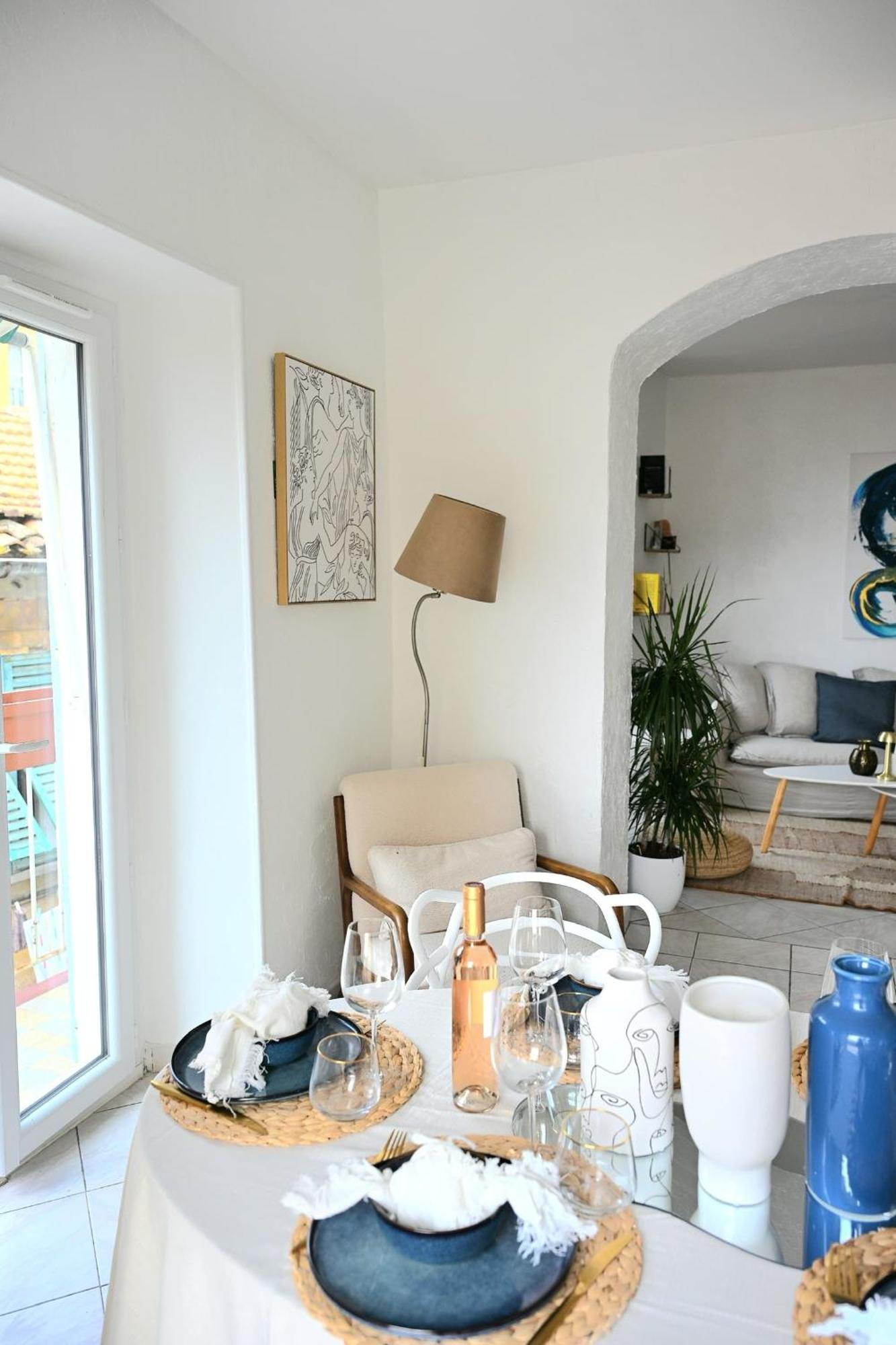 The Seaside Serenity - Calm & Charming Bay View Flat - Heart Of Villefranche Zewnętrze zdjęcie
