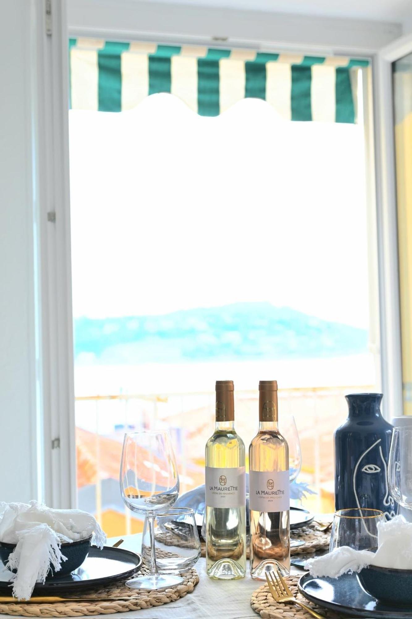 The Seaside Serenity - Calm & Charming Bay View Flat - Heart Of Villefranche Zewnętrze zdjęcie