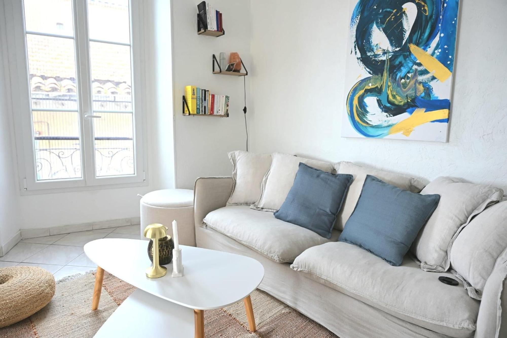 The Seaside Serenity - Calm & Charming Bay View Flat - Heart Of Villefranche Zewnętrze zdjęcie