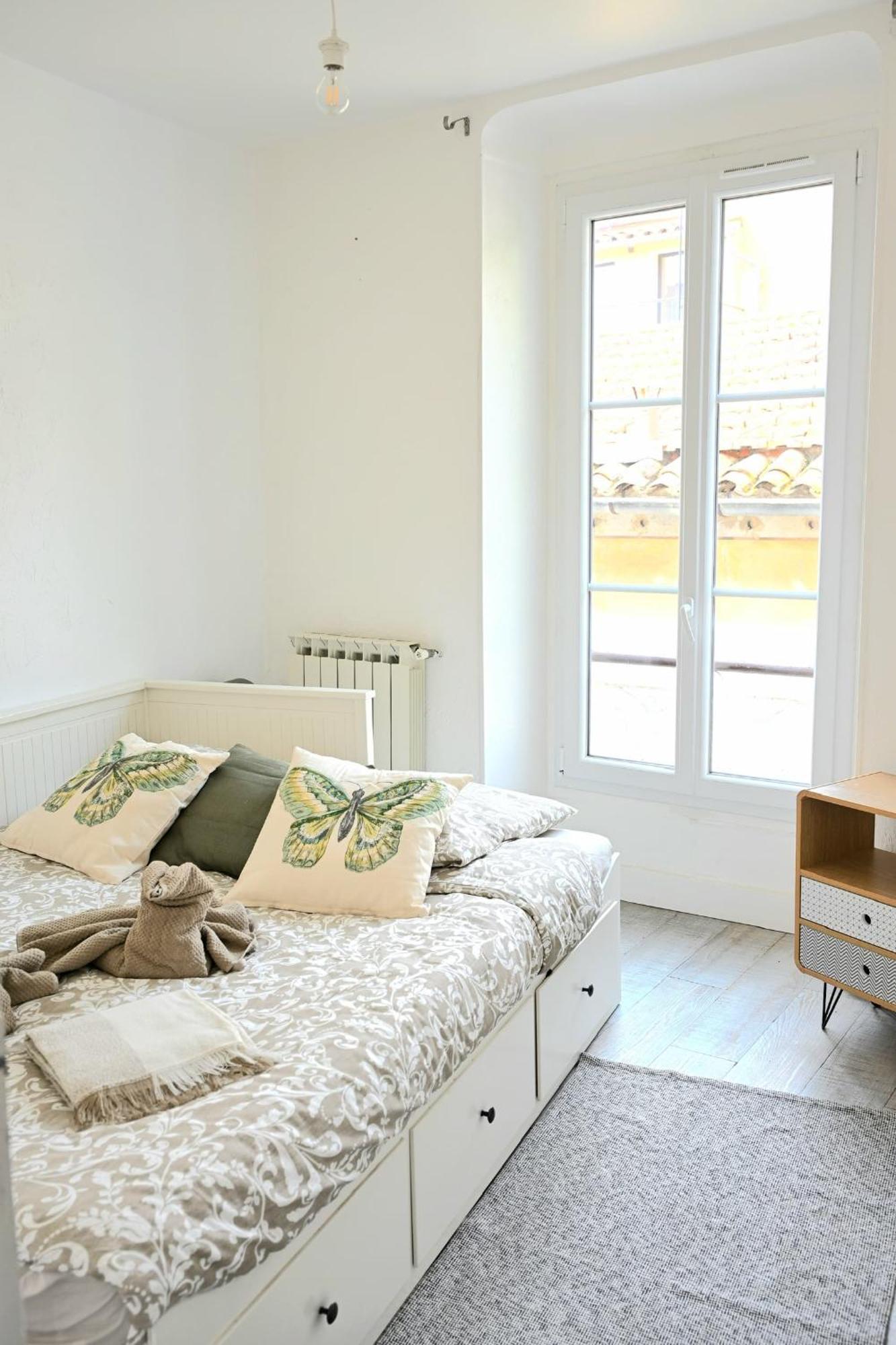 The Seaside Serenity - Calm & Charming Bay View Flat - Heart Of Villefranche Zewnętrze zdjęcie